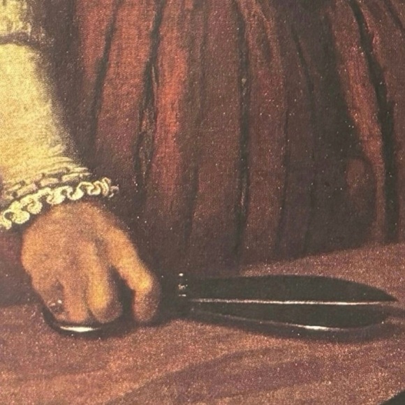 Original Vintage Fine Art Print Italy, Giovanni Battista Moroni Portrait Tailor - Picture 5 of 8